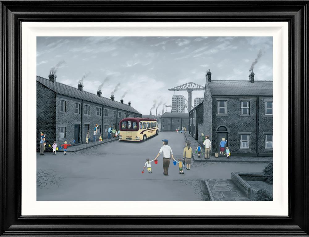 All Aboard For The Seaside – Canvas Deluxe