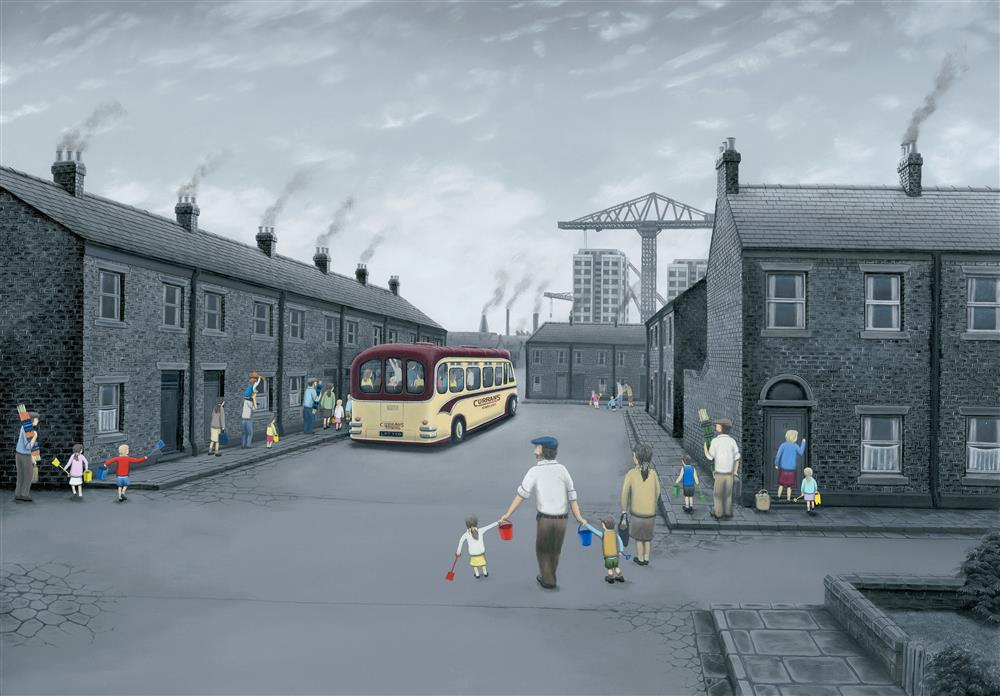 All Aboard For The Seaside – Deluxe Artist Proof